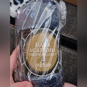 Dark Academia Throw Blanket